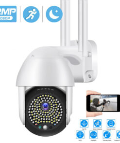 ΑΔΙΑΒΡΟΧΗ ΠΕΡΙΣΤΡΕΦΟΜΕΝΗ ΚΑΜΕΡΑ WIFI FULL HD 1080p 68 LED 320°