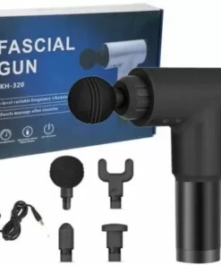 ΣΥΣΚΕΥΗ ΜΑΣΑΖ MUSCLE MASSAGER FASCIAL GUN KH-320 BLUE/BLACK