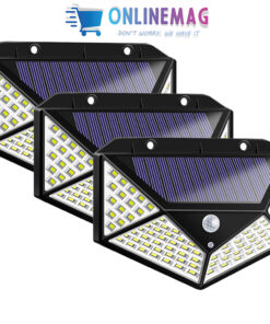 SOLAR MOTION LIGHT 3 ΤΕΜΑΧΙΑ 270 ° ΑΔΙΑΒΡΟΧΗ ΗΛΙΑΚΗ ΛΑΜΠΑ ΚΗΠΟΥ