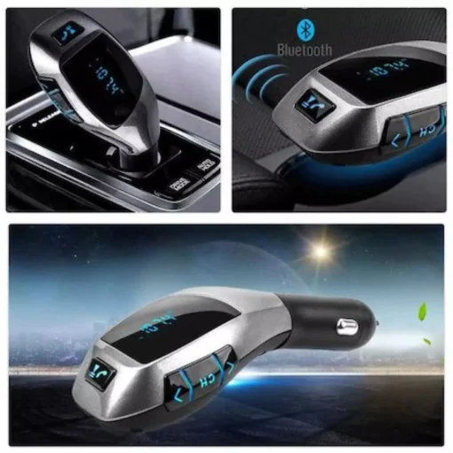 FM Transmitter ΑΥΤΟΚΙΝΗΤΟΥ ΜΕ Bluetooth / USB