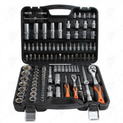 ΣΕΤ ΚΑΣΤΑΝΙΑ & ΚΑΡΥΔΑΚΙΑ 1/2", 1/4" 108 ΤΕΜ. - PREMIUM