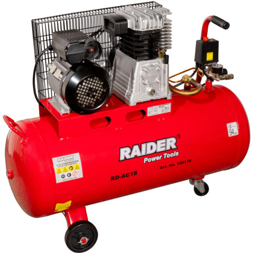 RAIDER ΑΕΡΟΣΥΜΠΙΕΣΤΗΣ 100L RD-AC18 2.2kW 120118