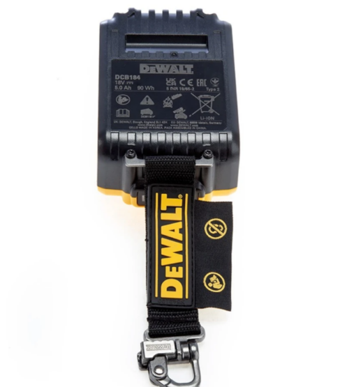 ΜΠΑΤΑΡΙΑ ΜΕ ΛΟΥΡΑΚΙ , LI-ION 18v/5A.h – DeWALT DCB184LR-XJ