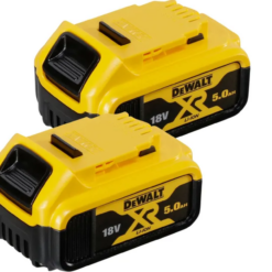 ΣΕΤ 2 ΤΕΜ. ΜΠΑΤΑΡΙΕΣ LI-ION 18v/5A.h – DeWALT DCB184P2-XJ