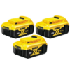 ΣΕΤ 3 ΤΕΜ. ΜΠΑΤΑΡΙΕΣ LI-ION 18v/5A.h – DeWALT DCB184P3-XJ