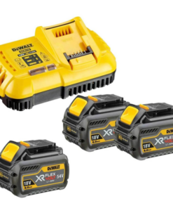 ΣΕΤ 3 ΤΕΜ. ΜΠΑΤΑΡΙΕΣ FLEXVOLT LI-ION 18v/6A.h – DeWALT DCB118T3-QW