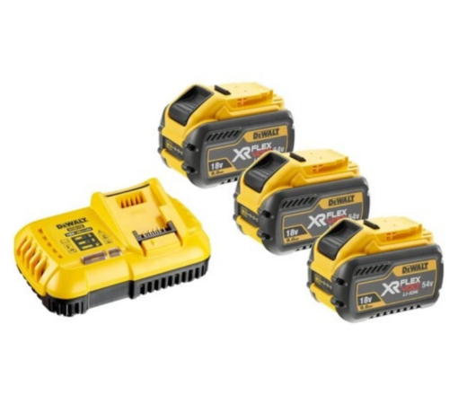 ΣΕΤ 3 ΤΕΜ. ΜΠΑΤΑΡΙΕΣ FLEXVOLT LI-ION 18v/9A.h – DeWALT DCB118X3-QW