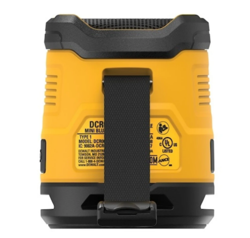 ΑΔΙΑΒΡΟΧΟ BLUETOOTH ΗΧΕΙΟ 5W – DeWALT DCR009-XJ