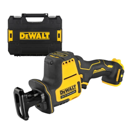 BRUSHLESS ΣΕΓΑΤΣΑ ΧΩΡΙΣ ΜΠΑΤΑΡΙΑ & ΦΟΡΤΙΣΤΗ ΣΕ TSTAK 12V XR – DeWalt DCS312NT-XJ