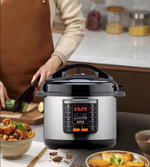 MULTICOOKER - ΠΟΛΥΜΑΓΕΙΡΑΣ - 6 ΛΙΤΡΑ ΚΑΙ 16 ΠΡΟΓΡΑΜΜΑΤΑ, 1100W - Image 4