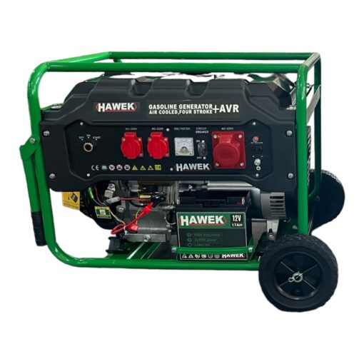 ΜΟΝΟΦΑΣΙΚΗ ΓΕΝΝΗΤΡΙΑ ΒΕΝΖΙΝΗΣ 420cc, 25L, 6.5 kW –  HAWEK Pro HK6500