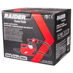 RAIDER ΠΙΣΤΟΛΙ ΒΑΦΗΣ ΗΛΕΚΤΡΙΚΟ ΜΕ ΚΟΜΠΡΕΣΕΡ 650W RD-SGC11 074111