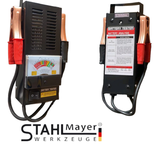 ΔΟΚΙΜΑΣΤΗΣ ΜΠΑΤΑΡΙΩΝ 6/12V 100AH – STAHLMAYER