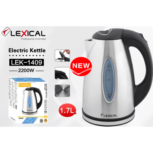 ΗΛΕΚΤΡΙΚΟΣ ΒΡΑΣΤΗΡΑΣ 2200W, 1.7L – LEXICAL LEK-1409