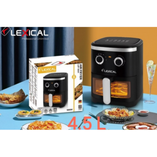 AIR FRYER 1300W, 4.5L – LEXICAL LAF-3021