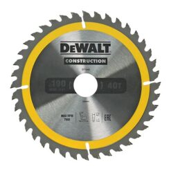 ΔΙΣΚΟΣ ΚΟΠΗΣ ΞΥΛΟΥ 190ΜΜ ΜΕ 40 ΔΟΝΤΙΑ – DeWALT DT1945