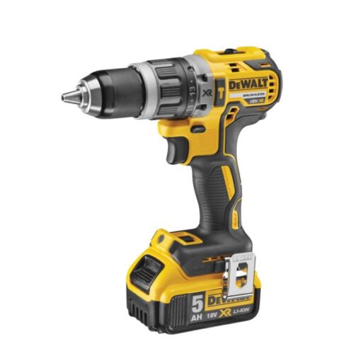 DEWALT DCK266P2T – ΣΕΤ ΚΡΟΥΣΤΙΚΟ ΔΡΑΠΑΝΟΚΑΤΣΑΒΙΔΟ + ΠΑΛΜΙΚΟ ΚΑΤΣΑΒΙΔΙ 18V ΜΕ 2 ΜΠΑΤΑΡΙΕΣ 5Ah ΚΑΙ ΘΗΚΗ - Image 2