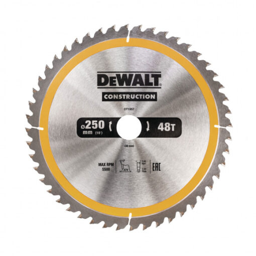 ΔΙΑΜΑΝΤΟΔΙΣΚΟΣ S30 DW 250Χ3.0Χ30MM 48Δ ATB +10° (DT1957) DEWALT