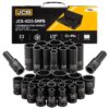 ΣΕΤ ΚΡΟΥΣΤΙΚΑ ΚΑΡΥΔΑΚΙΑ 33 ΤΕΜΑΧΙΑ 1/2",  4333-5MPB - JCB