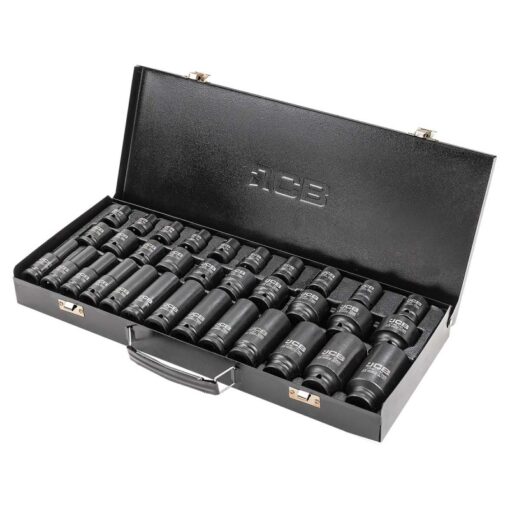 ΣΕΤ ΚΡΟΥΣΤΙΚΑ ΚΑΡΥΔΑΚΙΑ 33 ΤΕΜΑΧΙΑ 1/2",  4333-5MPB - JCB - Image 2