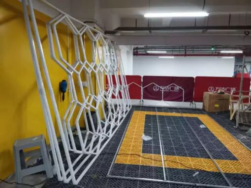LED KIT HEXAGON ΕΠΑΓΓΕΛΜΑΤΙΚΟ ΦΩΤΙΣΤΙΚΟ ΟΡΟΦΗΣ 14 ΚΥΨΕΛΕΣ 720W,10000 Lumens - Image 2