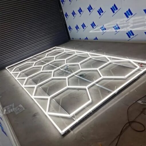 LED KIT HEXAGON ΕΠΑΓΓΕΛΜΑΤΙΚΟ ΦΩΤΙΣΤΙΚΟ ΟΡΟΦΗΣ 14 ΚΥΨΕΛΕΣ 720W,10000 Lumens - Image 4