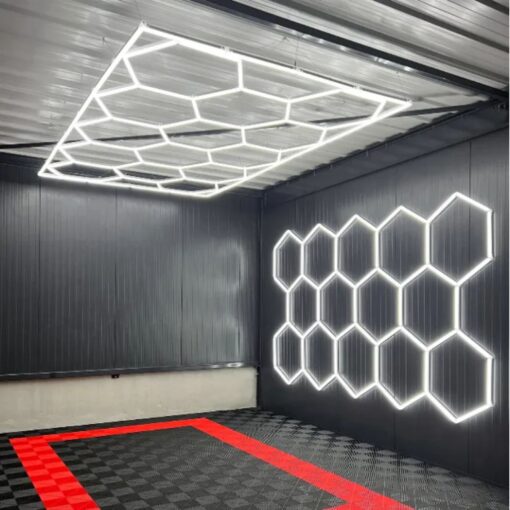 LED KIT HEXAGON ΕΠΑΓΓΕΛΜΑΤΙΚΟ ΦΩΤΙΣΤΙΚΟ ΟΡΟΦΗΣ 14 ΚΥΨΕΛΕΣ 720W,10000 Lumens - Image 9