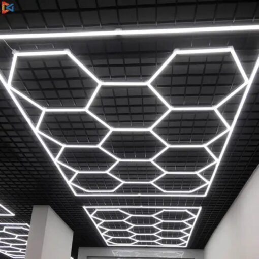LED KIT HEXAGON ΕΠΑΓΓΕΛΜΑΤΙΚΟ ΦΩΤΙΣΤΙΚΟ ΟΡΟΦΗΣ 14 ΚΥΨΕΛΕΣ 720W,10000 Lumens