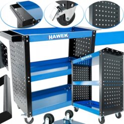 ΦΟΡΗΤΟ ΚΑΡΟΤΣΙ ΕΡΓΑΛΕΙΩΝ - HAWEK, – 78 x 67 x 36 cm, 136 kg