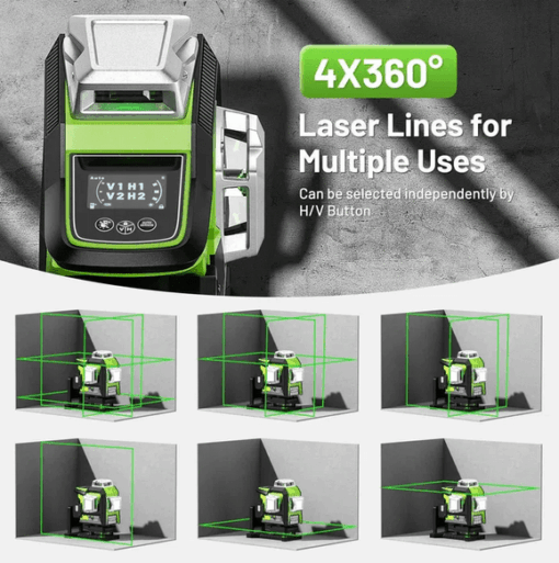 ΑΛΦΑΔΙ LASER - Huepar HX04CG - Image 2