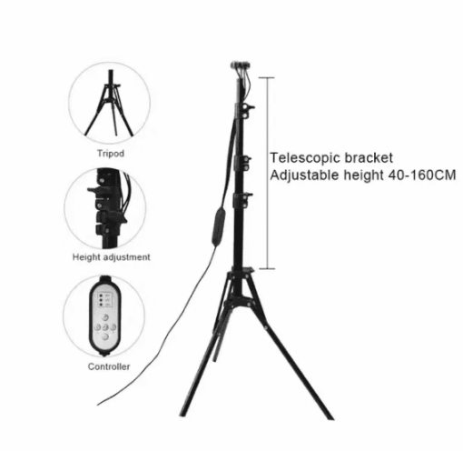 ΦΩΤΙΣΤΙΚΟ LED ΑΝΑΠΤΥΞΗΣ ΦΥΤΩΝ 360º ΛΑΜΠΑ ΘΕΡΜΟΚΗΠΙΟΥ ΕΣΩΤΕΡΙΚΟΥ ΧΩΡΟΥ - Image 2