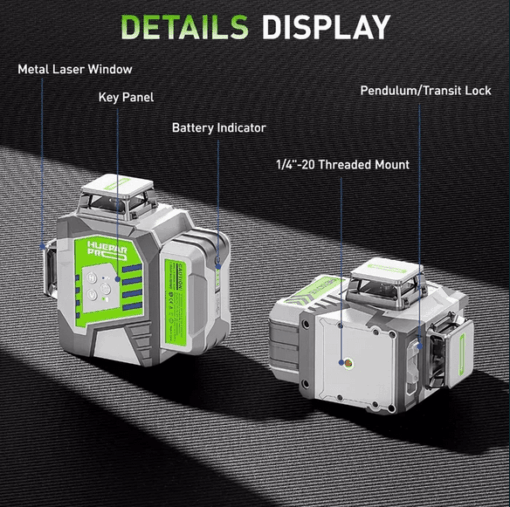 ΑΛΦΑΔΙ LASER - Huepar ZK03CG - Image 4