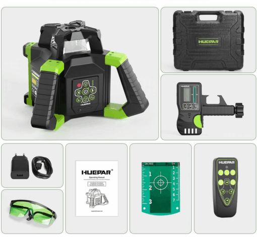 ΠΕΡΙΣΤΡΟΦΙΚΟ ΑΛΦΑΔΙ LASER - Huepar RL300HVG