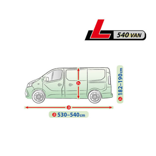ΚΑΛΥΜΜΑ KEGEL ΣΕΙΡΑ MOBILE ΜΕΓΕΘΟΣ L540 ΓΚΡΙ ΓΙΑ VAN - Image 3