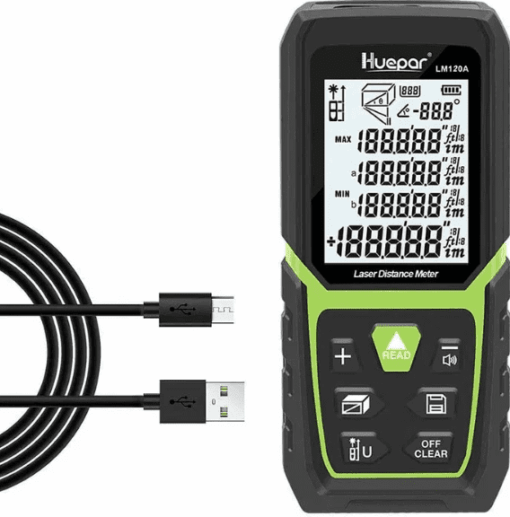 ΜΕΤΡΗΤΗΣ ΑΠΟΣΤΑΣΕΩΝ - Huepar LM120А - Image 2