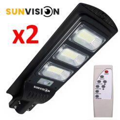 2 ΤΕΜΑΧΙΑ ΙΣΧΥΡΟΣ ΗΛΙΑΚΟΣ ΠΡΟΒΟΛΕΑΣ LED 1350W – SUNVISION