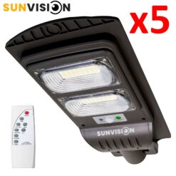 5 ΤΕΜΑΧΙΑ ΙΣΧΥΡΟΣ ΗΛΙΑΚΟΣ ΠΡΟΒΟΛΕΑΣ LED 900W – SUNVISION