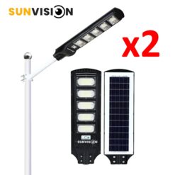 2 ΤΕΜΑΧΙΑ ΙΣΧΥΡΟΣ ΗΛΙΑΚΟΣ ΠΡΟΒΟΛΕΑΣ LED 2200W – SUNVISION