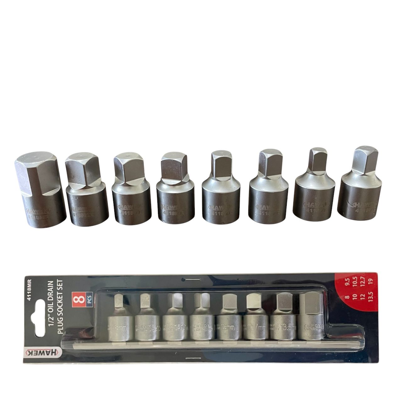 ΣΕΤ ΚΑΡΥΔΑΚΙΑ ΚΑΡΤΕΡ ΛΑΔΙΟΥ 8 ΤΜΧ 1/2“ 8-19mm – HAWEK ΣΕΤ ΚΑΡΥΔΑΚΙΑ ΚΑΡΤΕΡ ΛΑΔΙΟΥ 8 ΤΜΧ 1/2“ 8-19mm - HAWEK