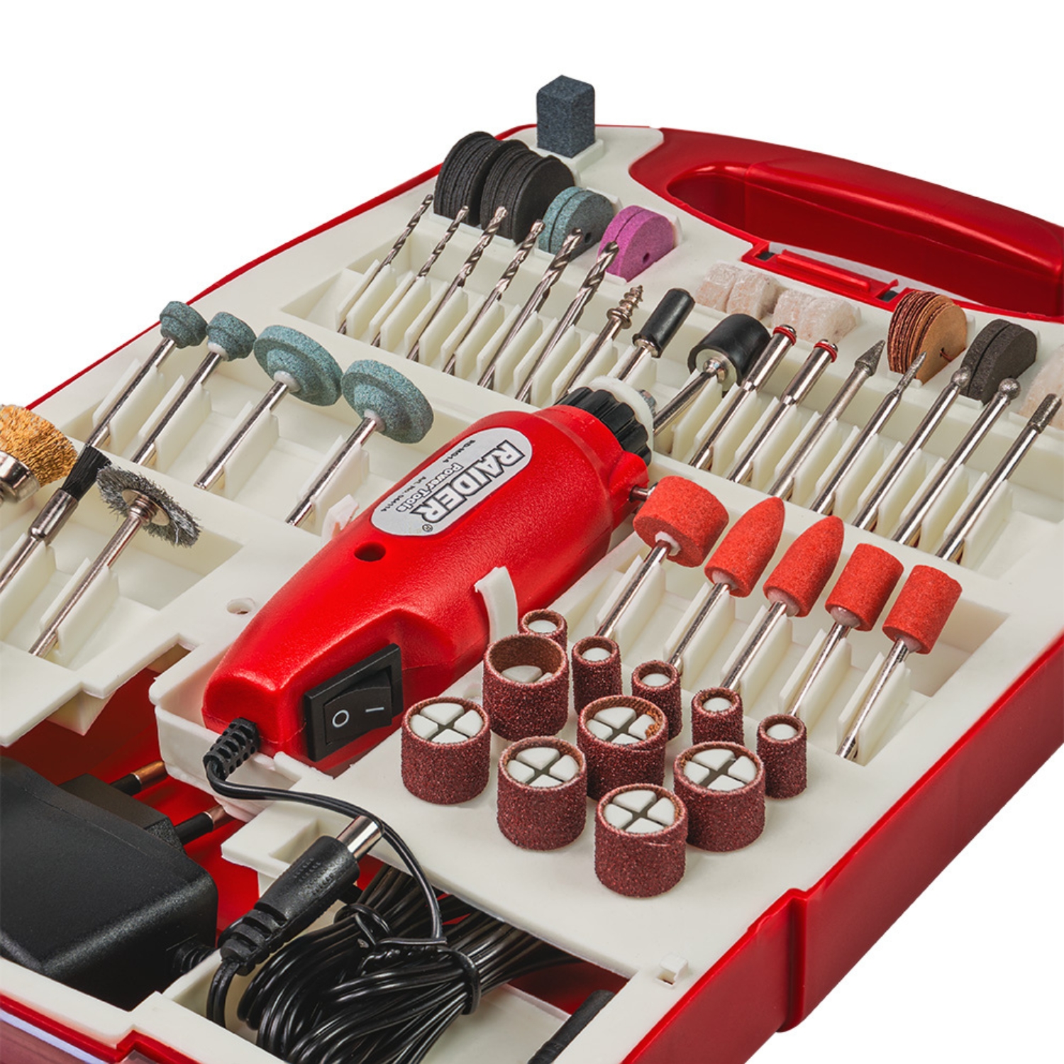 RAIDER Πολυεργαλείο 230V σετ 110τεμ. RD-MG14 044114 RAIDER Πολυεργαλείο 230V σετ 110τεμ. RD-MG14 044114