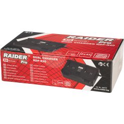 RAIDER R20 Φορτιστής διπλός 4A RDP-R20 039717