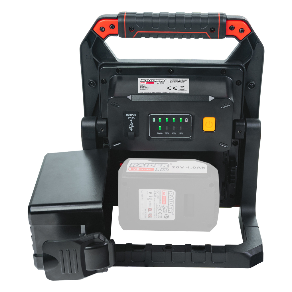 RAIDER R20 Solo Προβολέας εργασίας led με φωτεινότητα έως 5000lm RDP-ZWL20 039718 RAIDER R20 Solo Προβολέας εργασίας led με φωτεινότητα έως 5000lm RDP-ZWL20 039718