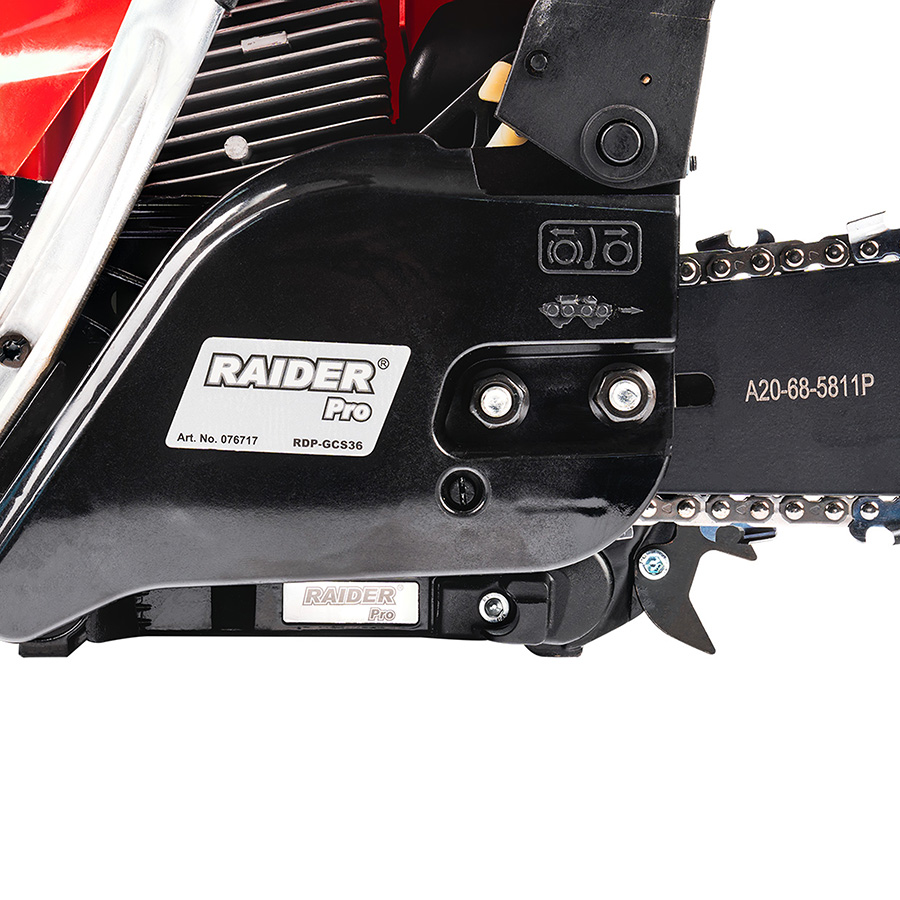 RAIDER Αλυσοπρίονο βενζίνης 8,65kg με λάμα 50cm 4,8hp RDP-GCS36 076717 RAIDER Αλυσοπρίονο βενζίνης 8,65kg με λάμα 50cm 4,8hp RDP-GCS36 076717
