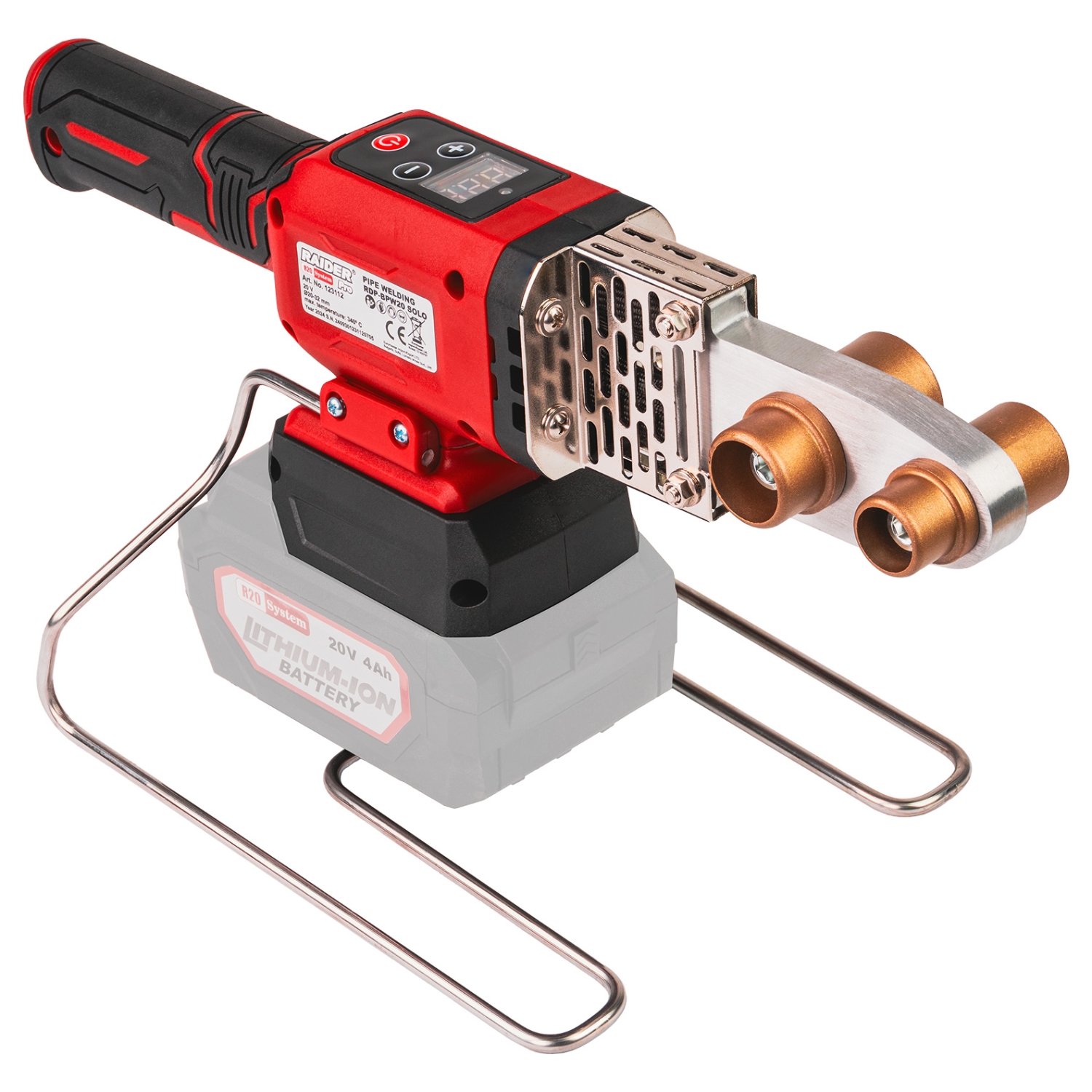 RAIDER R20 Solo Μηχάνημα συγκόλλησης σωλήνων PPR RDP-BPW20 123112 RAIDER R20 Solo Μηχάνημα συγκόλλησης σωλήνων PPR RDP-BPW20 123112