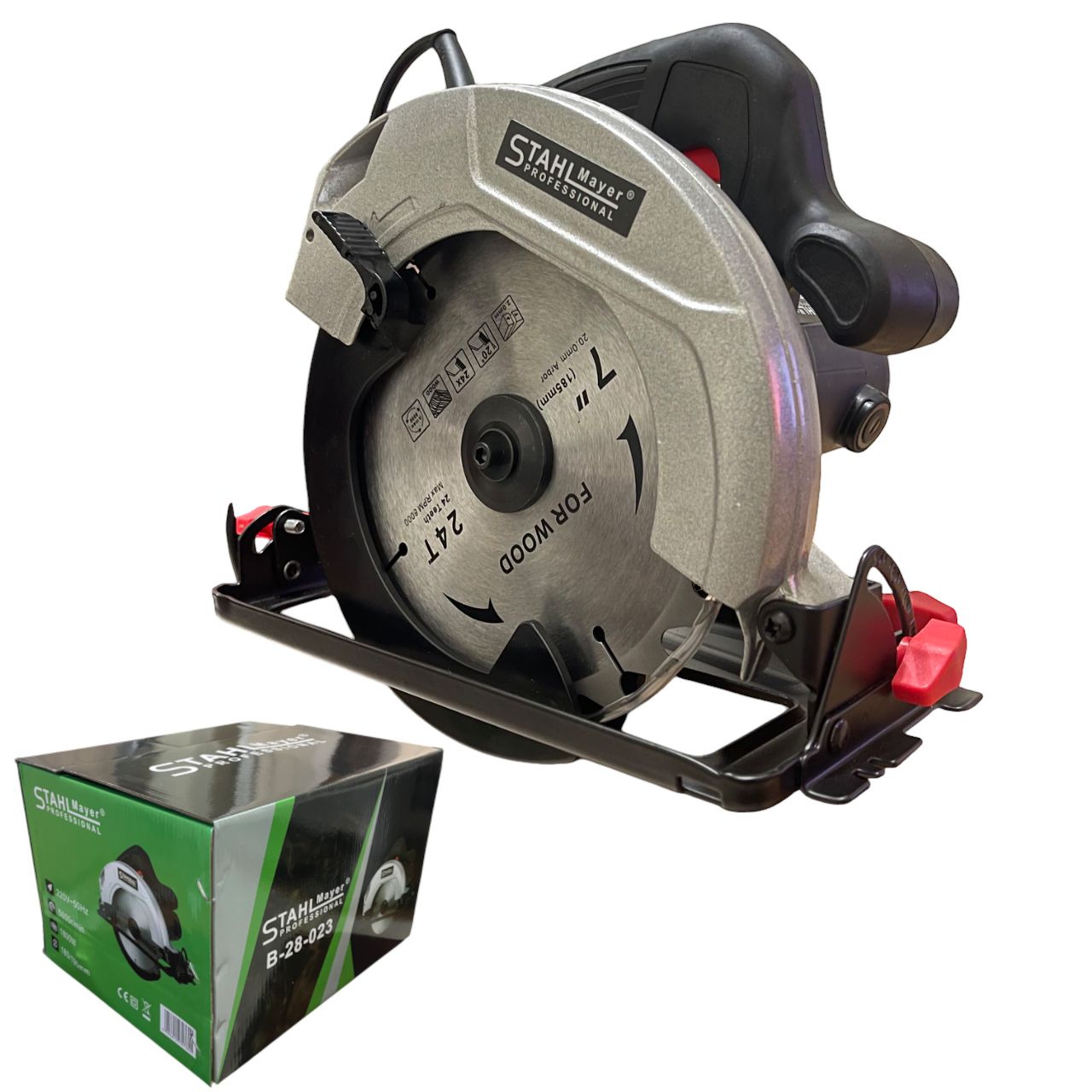 ΔΙΣΚΟΠΡΙΟΝΟ ΧΕΙΡΟΣ STAHLMAYER 185 mm, 1800W ΔΙΣΚΟΠΡΙΟΝΟ ΧΕΙΡΟΣ STAHLMAYER 185 mm, 1800W - Image 2