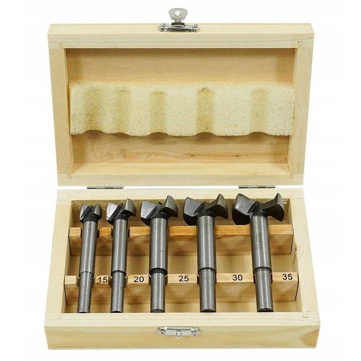 ΣΕΤ ΦΡΕΖΕΣ ΓΙΑ ΞΥΛΟ 5 ΤΜΧ ΜΕ ΔΙΑΜΕΤΡΟ 15–35mm – VOREL by TOYA ΣΕΤ ΦΡΕΖΕΣ ΓΙΑ ΞΥΛΟ 5 ΤΜΧ ΜΕ ΔΙΑΜΕΤΡΟ 15–35mm - VOREL by TOYA - Image 2