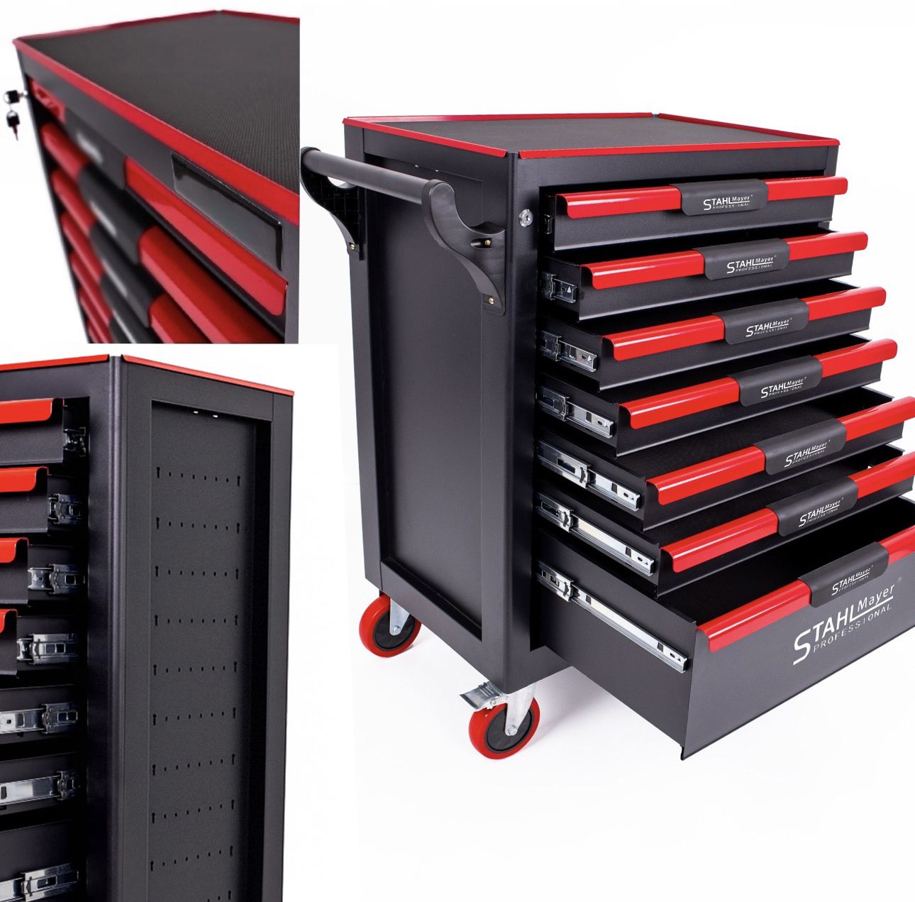 ΕΡΓΑΛΕΙΟΦΟΡΟΣ – ΝΤΟΥΛΑΠΙ ΜΕ 7 ΣΥΡΤΑΡΙΑ – STAHLMAYER RED LINE ΕΡΓΑΛΕΙΟΦΟΡΟΣ - ΝΤΟΥΛΑΠΙ ΜΕ 7 ΣΥΡΤΑΡΙΑ - STAHLMAYER RED LINE