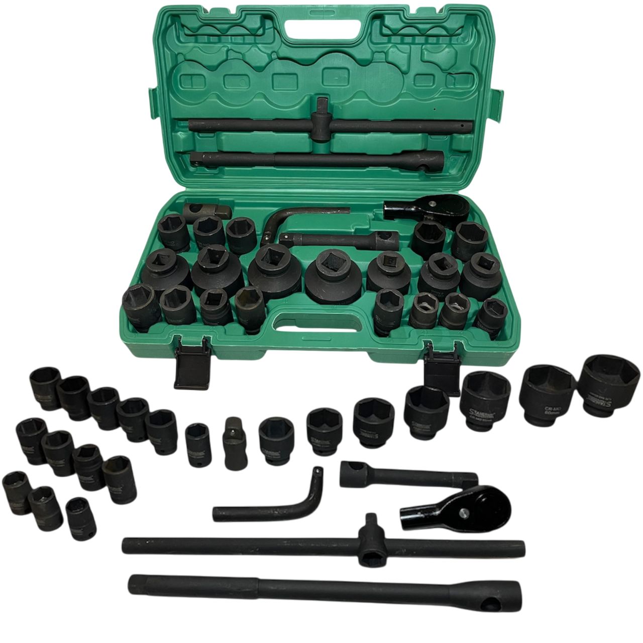 ΣΕΤ ΚΑΣΤΑΝΙΑΣ & ΚΑΡΥΔΙΩΝ ΒΑΡΕΩΣ ΤΥΠΟΥ STAHLMAYER – 26 ΤΕΜΑΧΙΑ, 3/4″ & 1″, CR-MO, 21–65 MM ΣΕΤ ΚΑΣΤΑΝΙΑΣ & ΚΑΡΥΔΙΩΝ ΒΑΡΕΩΣ ΤΥΠΟΥ STAHLMAYER – 26 ΤΕΜΑΧΙΑ, 3/4" & 1", CR-MO, 21–65 MM