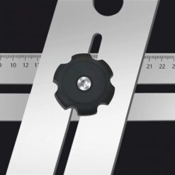 Alternative view of ΜΕΤΑΛΛΙΚΟ ΜΕΤΡΟ ΓΩΝΙΩΝ ΚΑΙ ΟΠΩΝ ΓΙΑ ΠΛΑΚΑΚΙΑ 60cm