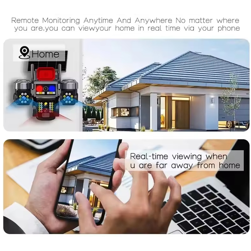 ΗΛΙΑΚΗ ΚΑΜΕΡΑ ΑΣΦΑΛΕΙΑΣ 16MP ΜΕ 3 ΦΑΚΟΥΣ, WI-FI, ΣΥΝΑΓΕΡΜΟ & NIGHT VISION – SUNVISION + 64GB ΚΑΡΤΑ ΜΝΗΜΗΣ ΗΛΙΑΚΗ ΚΑΜΕΡΑ ΑΣΦΑΛΕΙΑΣ 16MP ΜΕ 3 ΦΑΚΟΥΣ, WI-FI, ΣΥΝΑΓΕΡΜΟ & NIGHT VISION - SUNVISION + 64GB ΚΑΡΤΑ ΜΝΗΜΗΣ - Image 3